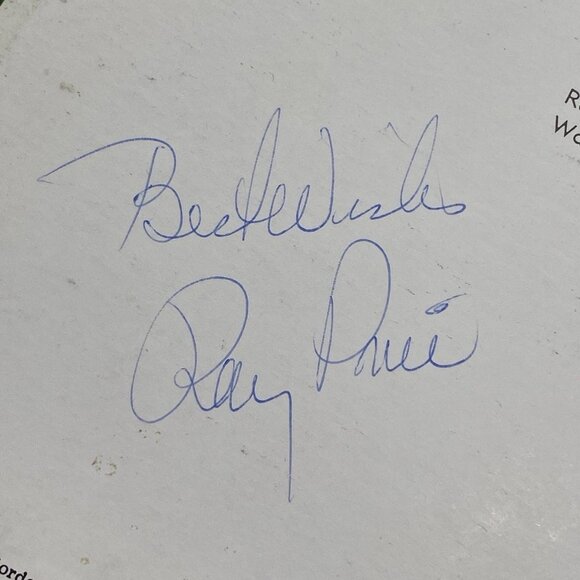 Vintage Signed Ray Price Country Music Photo 10x8 Autograph - Picture 2 of 10